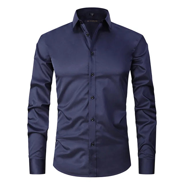 Noah Wrinkle-Free Elastic Men's Shirt