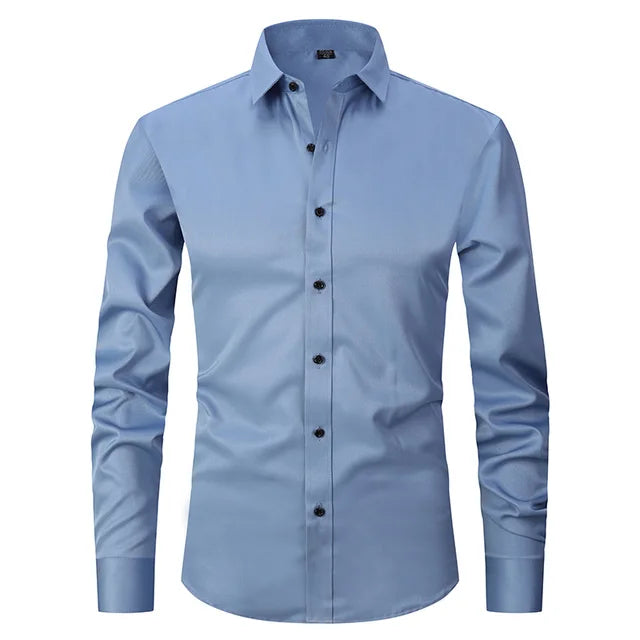 Noah Wrinkle-Free Elastic Men's Shirt