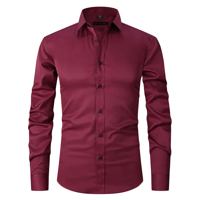 Noah Wrinkle-Free Elastic Men's Shirt