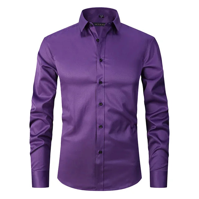 Noah Wrinkle-Free Elastic Men's Shirt