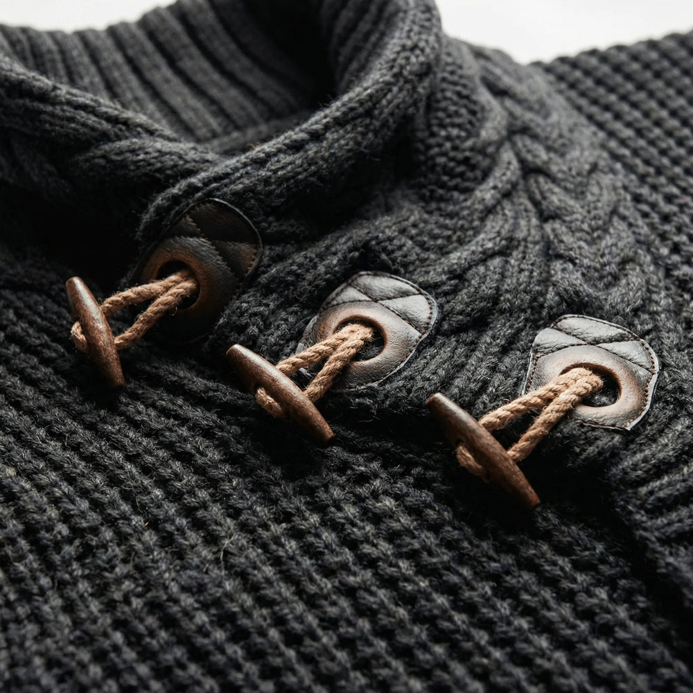 Casual chunky knit cardigan - Ferdinand