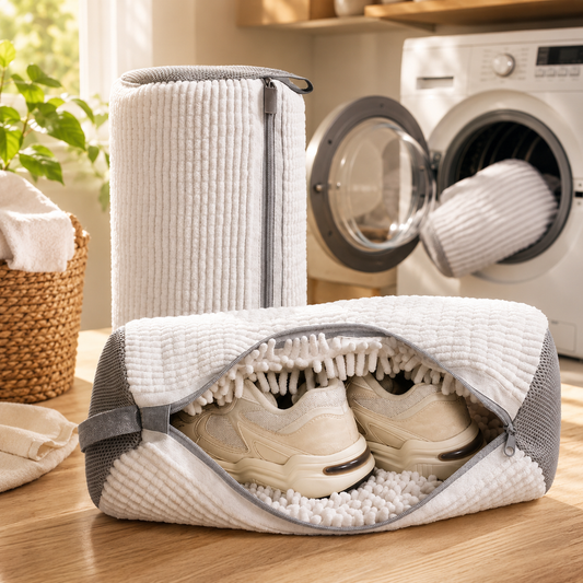 Shoe Washing Bag – Zippered, Sneaker Cleaning & Laundry Pouch