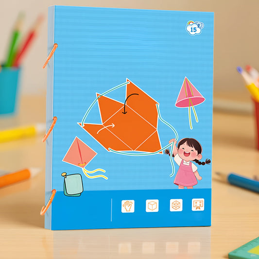 3D Geometry Puzzle Kit – Educational, Hands-On Activity & Kids Learning Toy