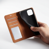 LeatherFoliox – Leather Flip Case with Card Slot