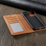 LeatherFoliox – Leather Flip Case with Card Slot