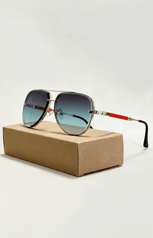 Aviator Sunglasses – UV400 Protection, Anti-Reflective Lenses & Lightweight Frame