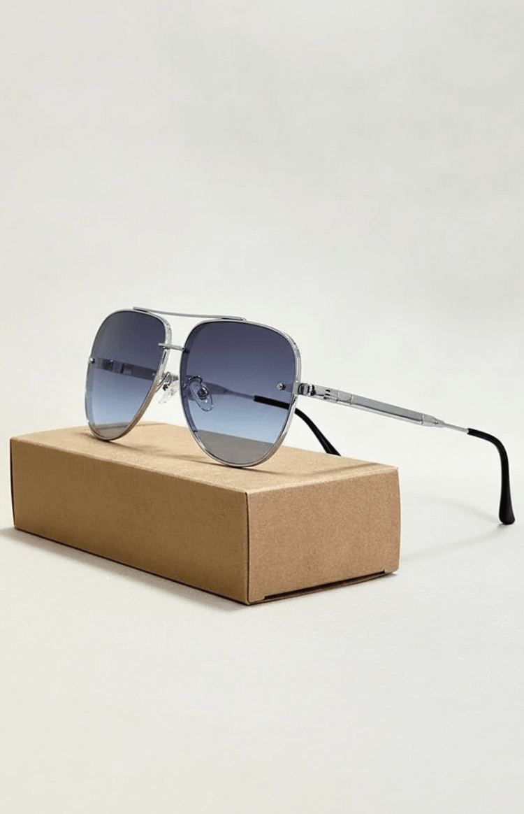 Aviator Sunglasses – UV400 Protection, Anti-Reflective Lenses & Lightweight Frame