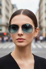 Aviator Sunglasses – UV400 Protection, Anti-Reflective Lenses & Lightweight Frame