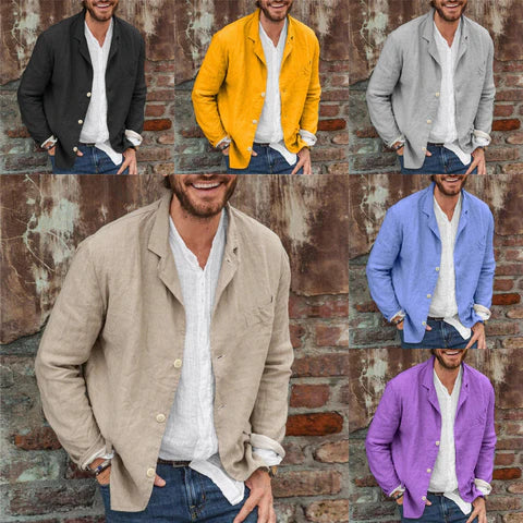 Hugo - Lightweight Jacket with Button Placket