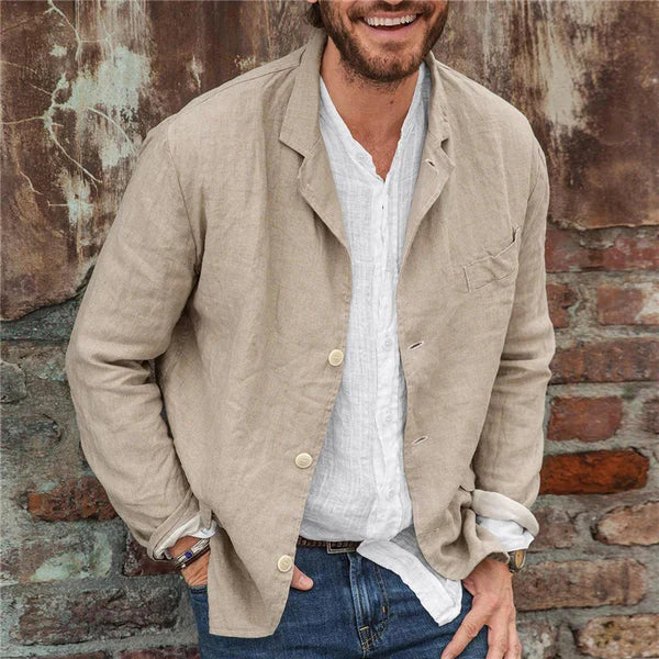 Hugo - Lightweight Jacket with Button Placket - 2
