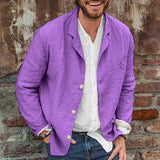 Hugo - Lightweight Jacket with Button Placket - 7
