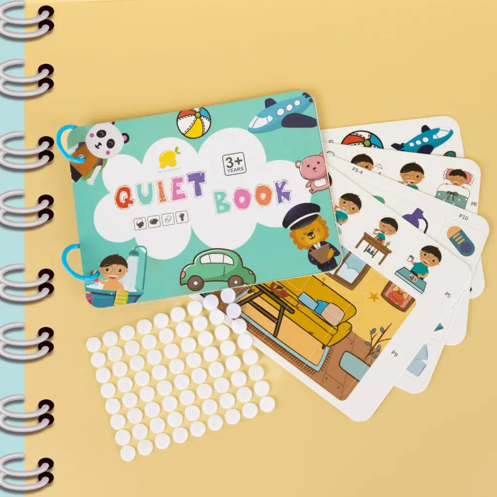Optimized Product Title: "Lernbuch für Kinder – Spielerisches Lernen zur Förderung von Neugier und Fähigkeiten | Ideal für Vorschule & Grundschule" 

This title includes relevant keywords and phrases that can improve visibility in Google Shopping searches