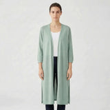 Lightweight Long Open – Front Cardigan – Cora