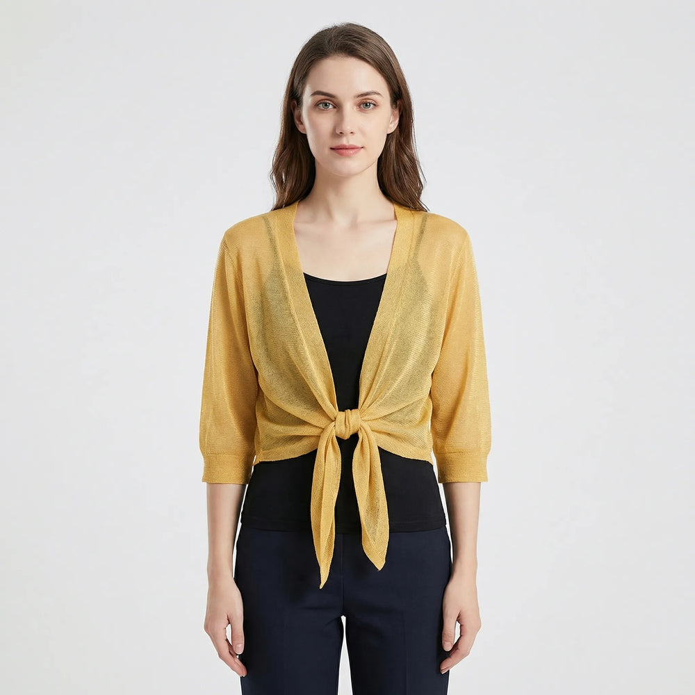 Lightweight Sparkly Shrug Cardigan – Kristi
