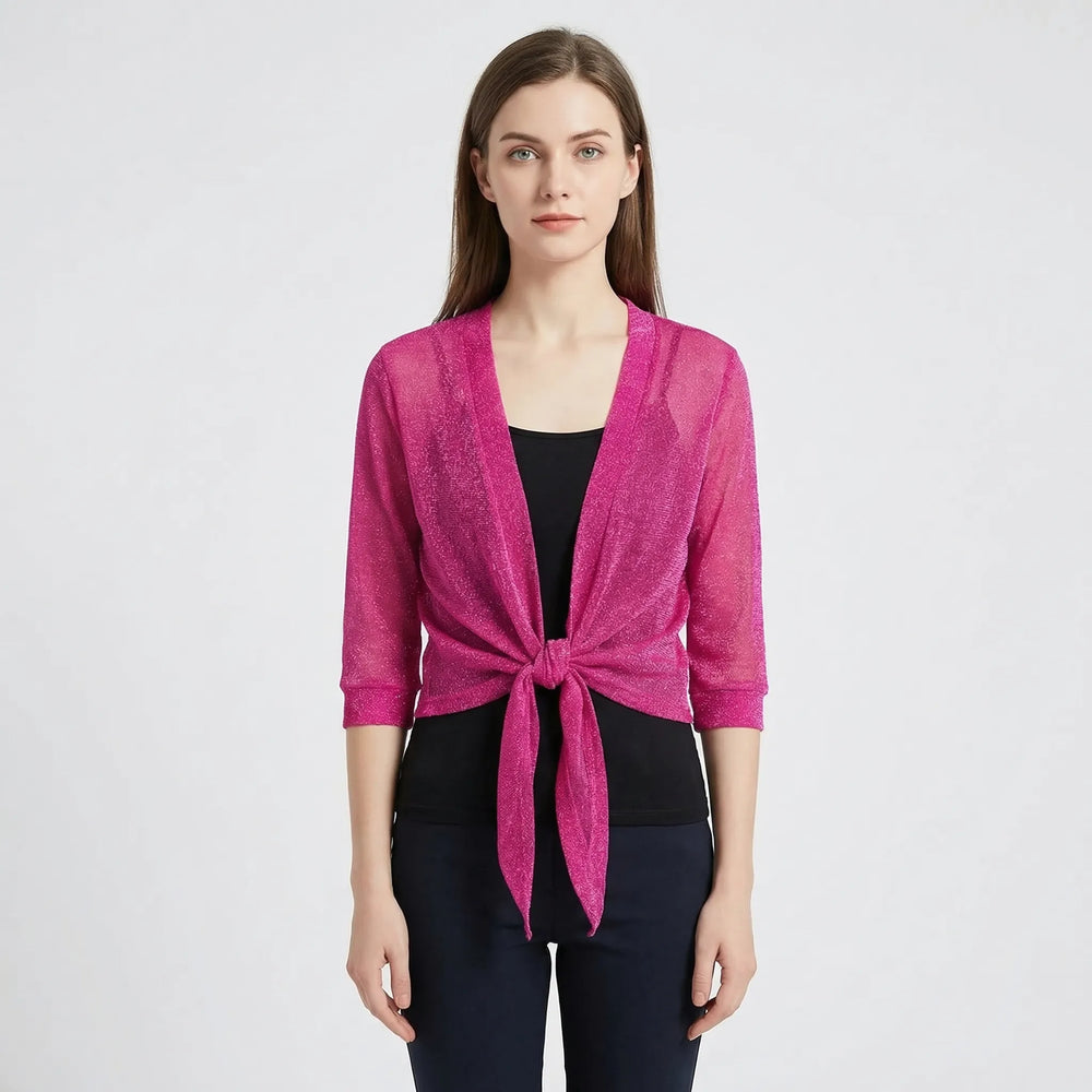 Lightweight Sparkly Shrug Cardigan – Kristi