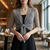 Lightweight Sparkly Shrug Cardigan – Kristi