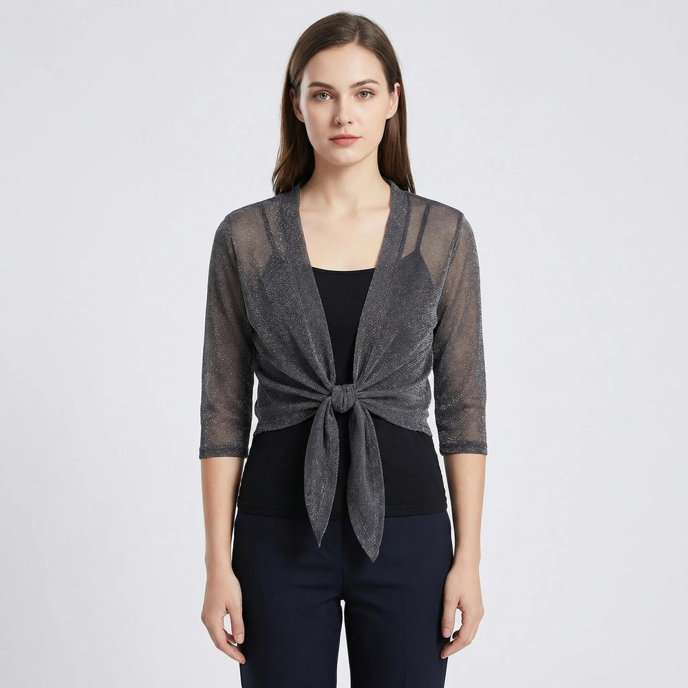 Lightweight Sparkly Shrug Cardigan – Kristi
