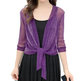 Lightweight Sparkly Shrug Cardigan – Kristi