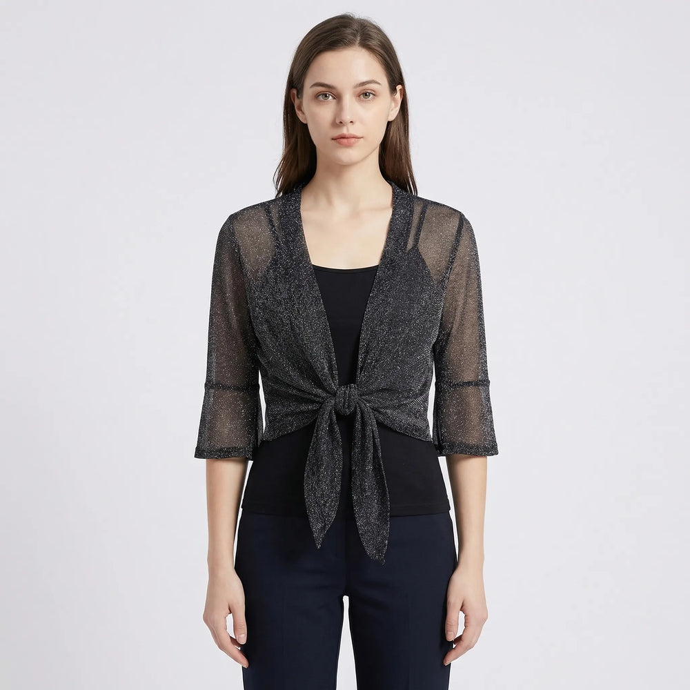 Lightweight Sparkly Shrug Cardigan – Kristi