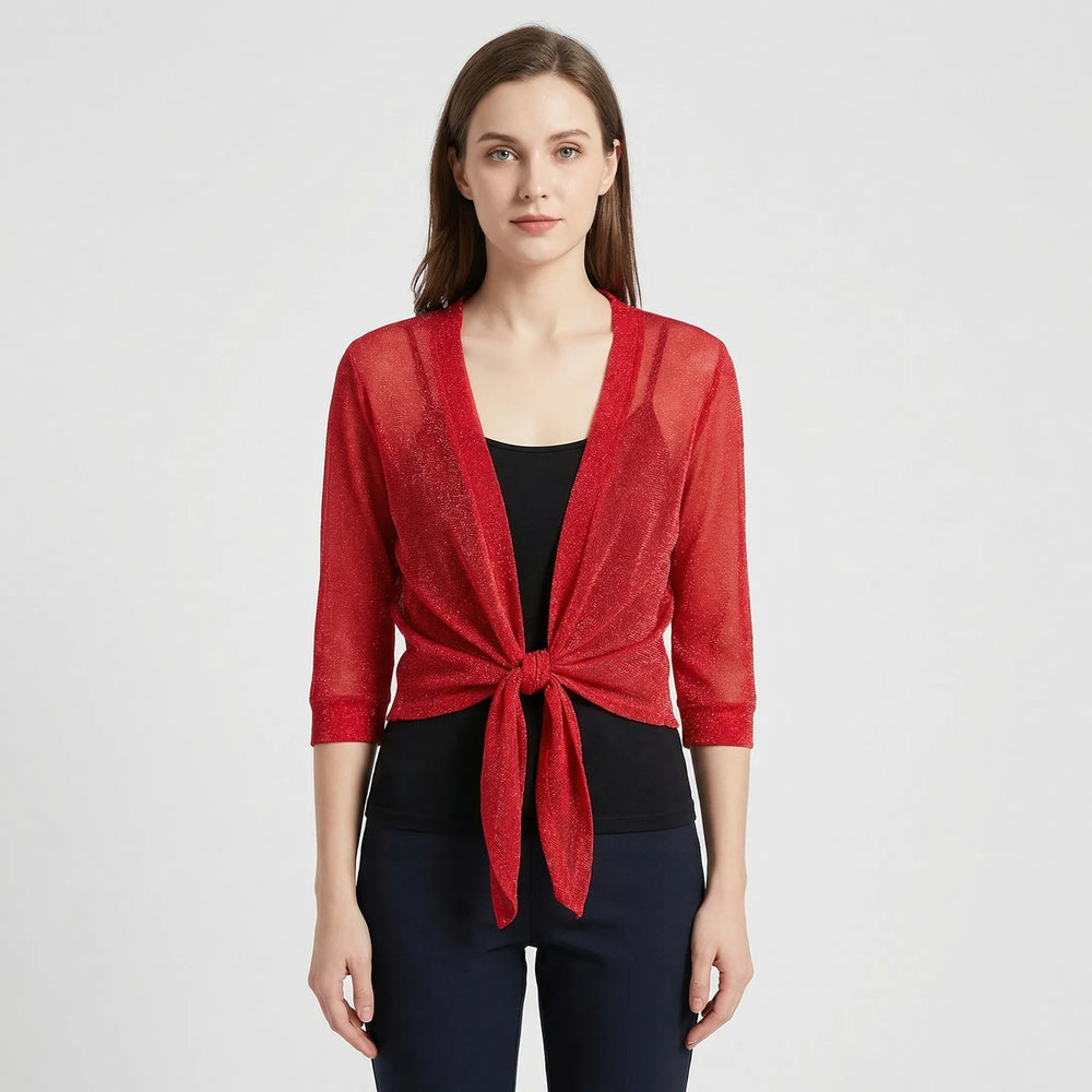 Lightweight Sparkly Shrug Cardigan – Kristi