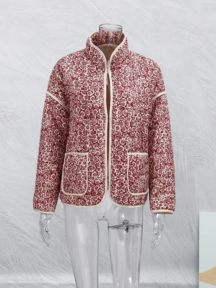 Lightweight Women's Jacket with Round Neckline - Johanna - 4