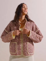 Lightweight Women's Jacket with Round Neckline - Johanna - 6