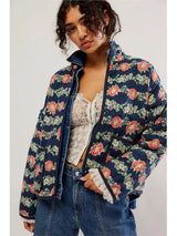 Lightweight Women's Jacket with Round Neckline - Johanna - 8