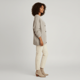 Relaxed – Fit Cardigan with Button Front – Jamila