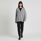 Relaxed – Fit Cardigan with Button Front – Jamila