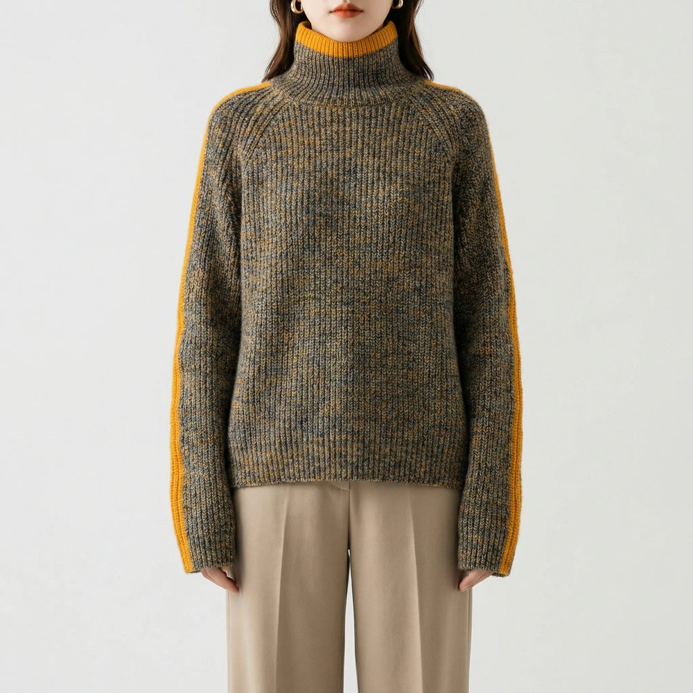 Women's Relaxed-Fit Turtleneck Sweater