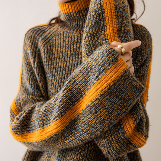 Women's Relaxed-Fit Turtleneck Sweater