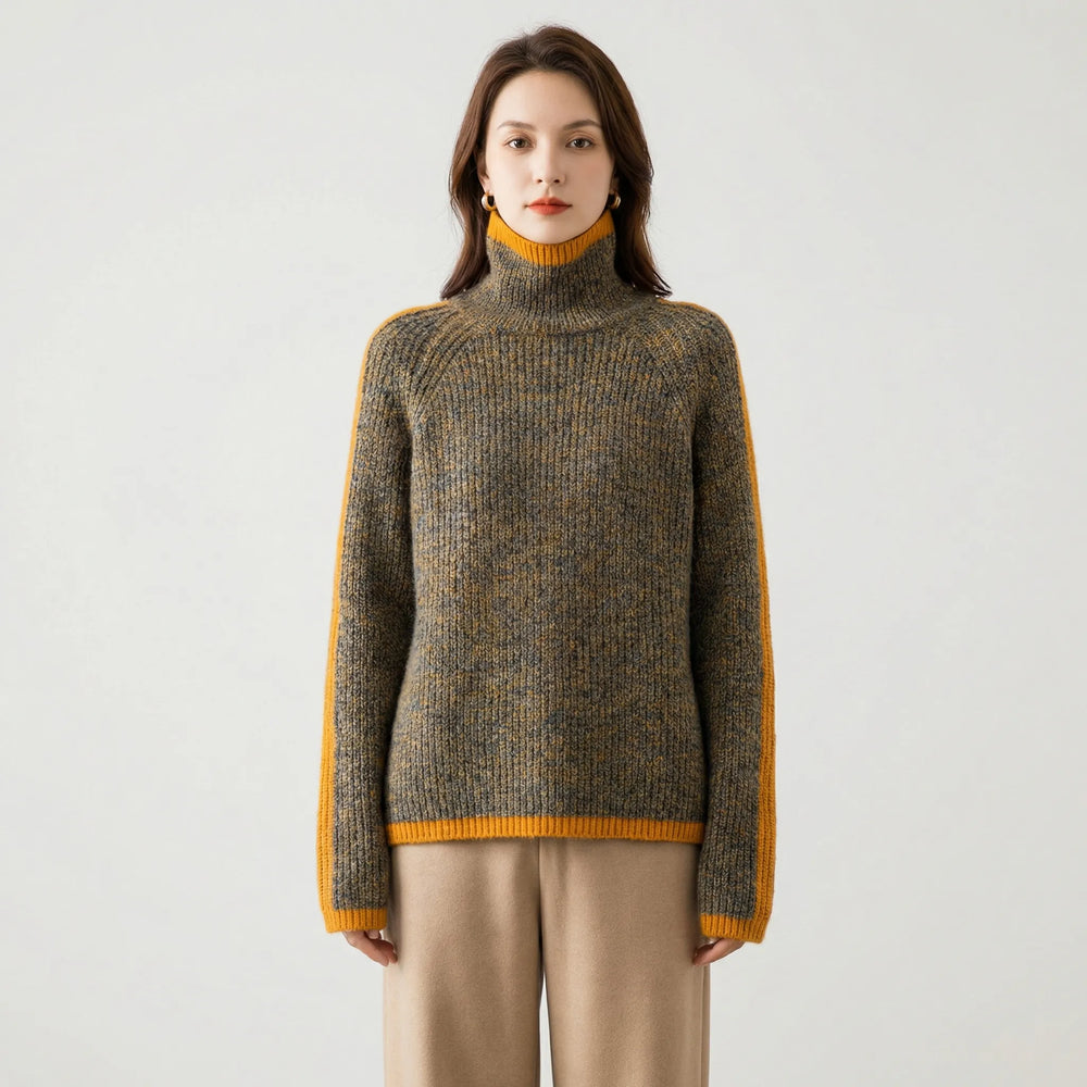Women's Relaxed-Fit Turtleneck Sweater