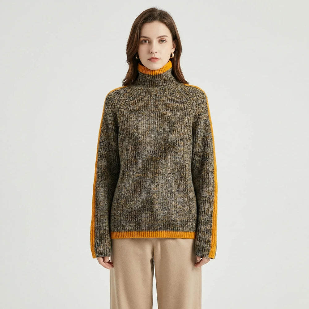 Women's Relaxed-Fit Turtleneck Sweater