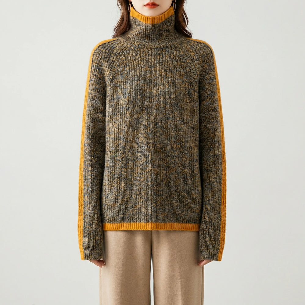 Women's Relaxed-Fit Turtleneck Sweater