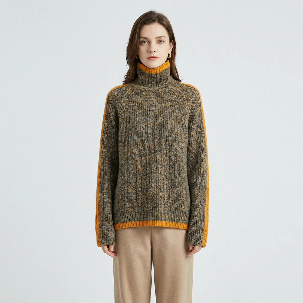Women's Relaxed-Fit Turtleneck Sweater