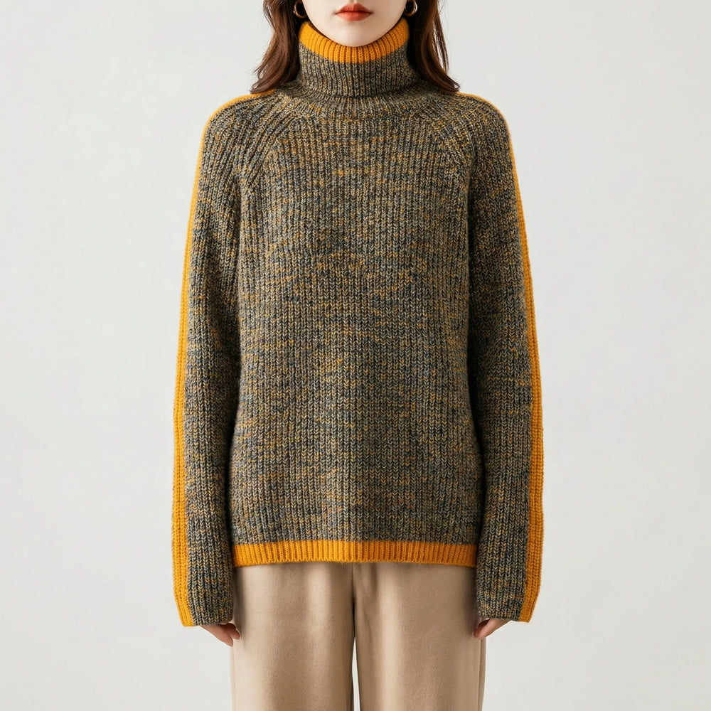 Women's Relaxed-Fit Turtleneck Sweater