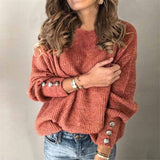 Women's Relaxed-Fit Knit Sweater