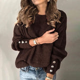 Women's Relaxed-Fit Knit Sweater
