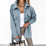Relaxed Tailored-Waist Transitional Jacket - Frieda - 7