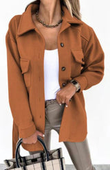 Relaxed Tailored-Waist Transitional Jacket - Frieda - 8