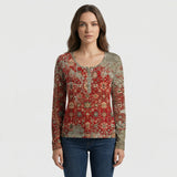 Relaxed Women's Boho-Style Sweater - Constance