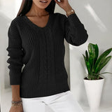 Relaxed-Fit Long-Sleeve Sweater - Carla