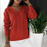 Relaxed-Fit Long-Sleeve Sweater - Carla