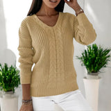 Relaxed-Fit Long-Sleeve Sweater - Carla