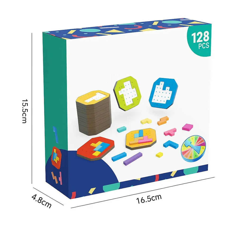 Enhanced Product Title: "Logik-Puzzlespiel für Kreativität, Fokus & Teamarbeit – Fördert gemeinsames Lernen und Problemlösungsfähigkeiten" 

This title includes relevant keywords while clearly conveying the product's benefits.