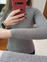 Women's Long-Sleeve Knit Top