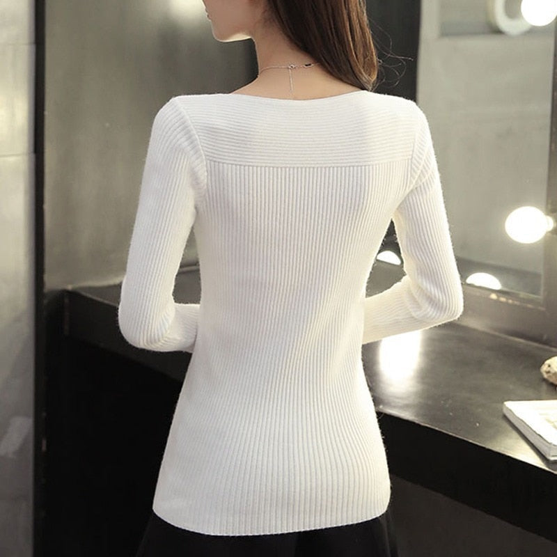 Women's Long-Sleeve Knit Top
