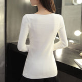 Women's Long-Sleeve Knit Top