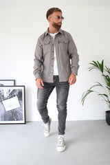 Long-Sleeve Overshirt With Chest Pockets - Fernando