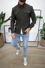 Long-Sleeve Overshirt With Chest Pockets - Fernando